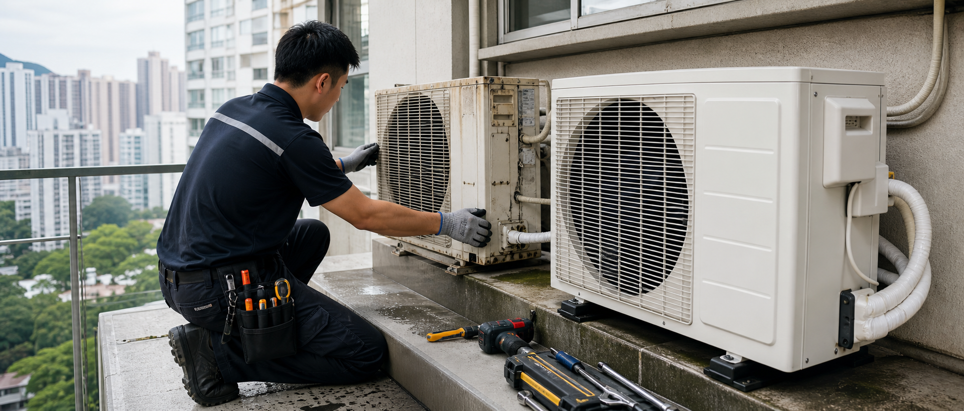 更換冷氣時檢查室外機及安裝位置